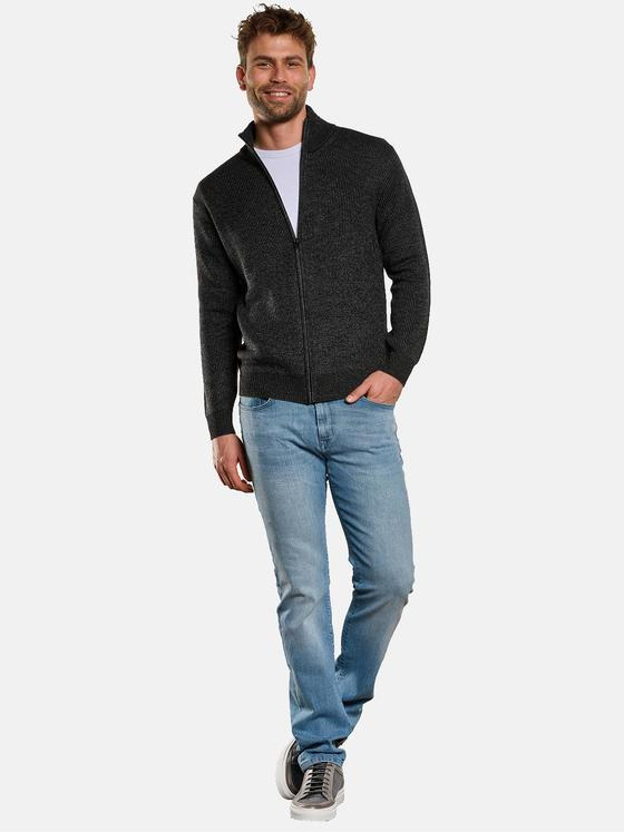 engbers Herren Strickjacke Anthrazit 32936