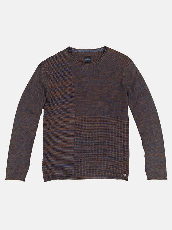engbers Herren Pullover Rundhals Orange 32445