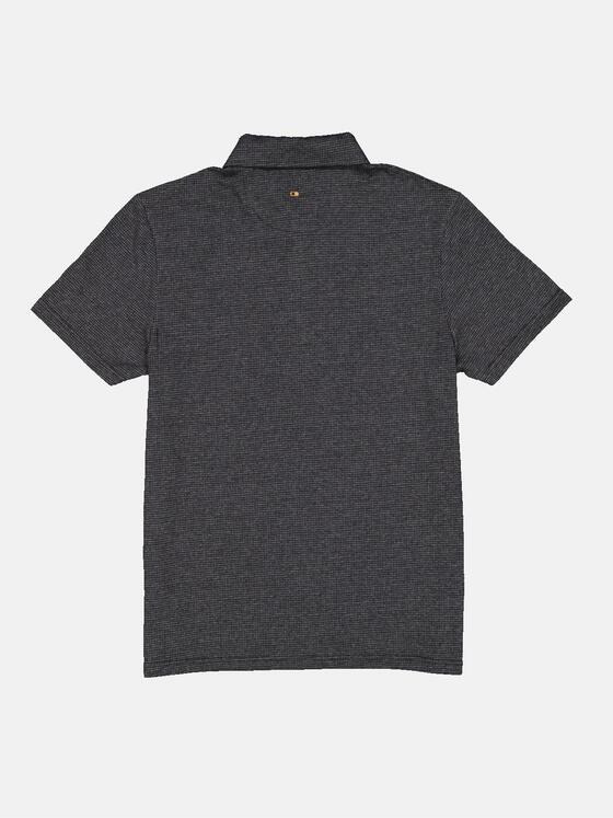 emilio adani Herren Polo-Shirt gemustert Grau 34724