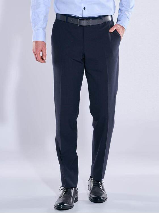 engbers Herren Anzug-Hose gemustert Saphirblau 38138