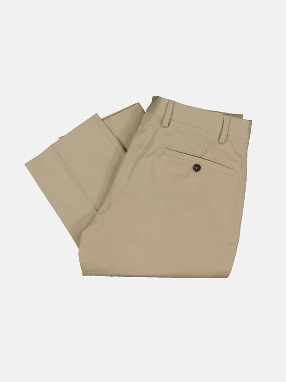 emilio adani Herren Anzug-Hose slim fit Beige 34594