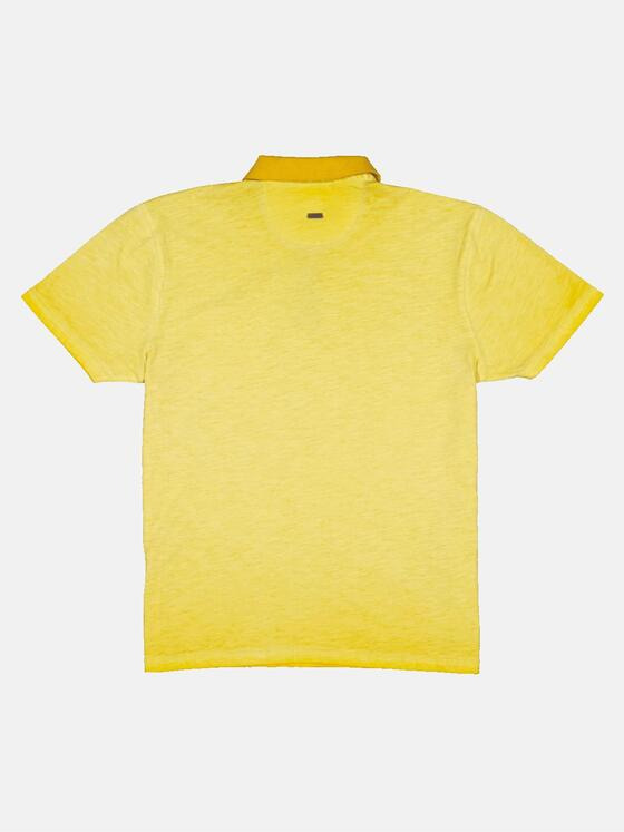 engbers Herren Polo-Shirt leicht meliert Zitronengelb 33146