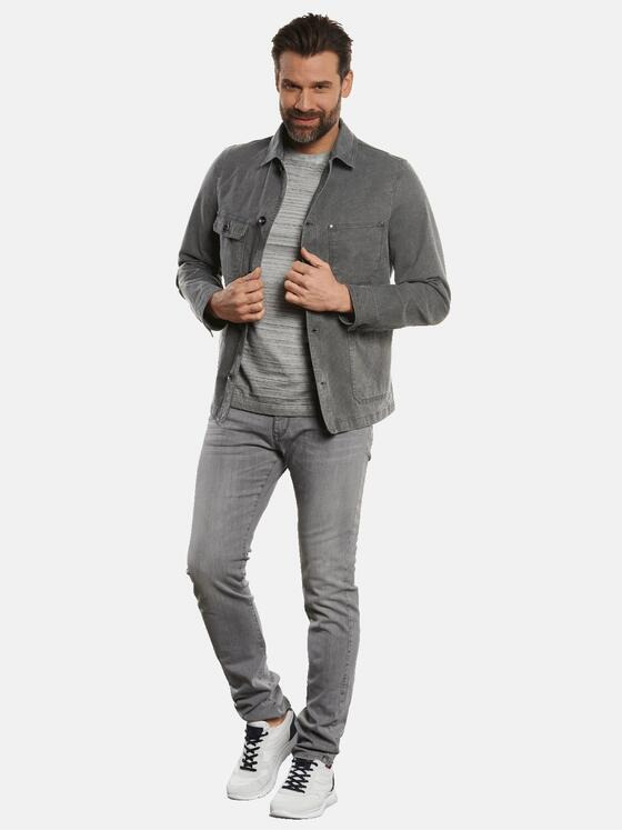engbers Herren Sakko in Overshirt-Optik Grün 32598