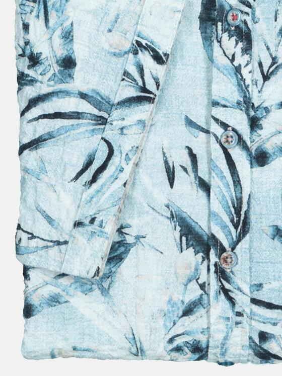 engbers Herren Kurzarm-Hemd slim fit Blau 36874