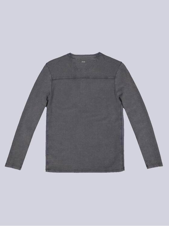 engbers Herren Henley-Shirt strukturiert Saphirblau 33435