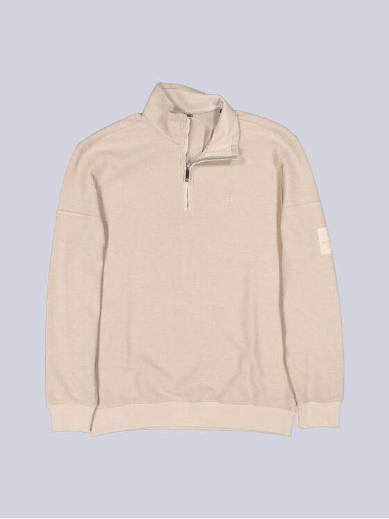 ENGBERS GERMANY Herren Sweatshirt aus edlem Jerseymaterial Beige 38552