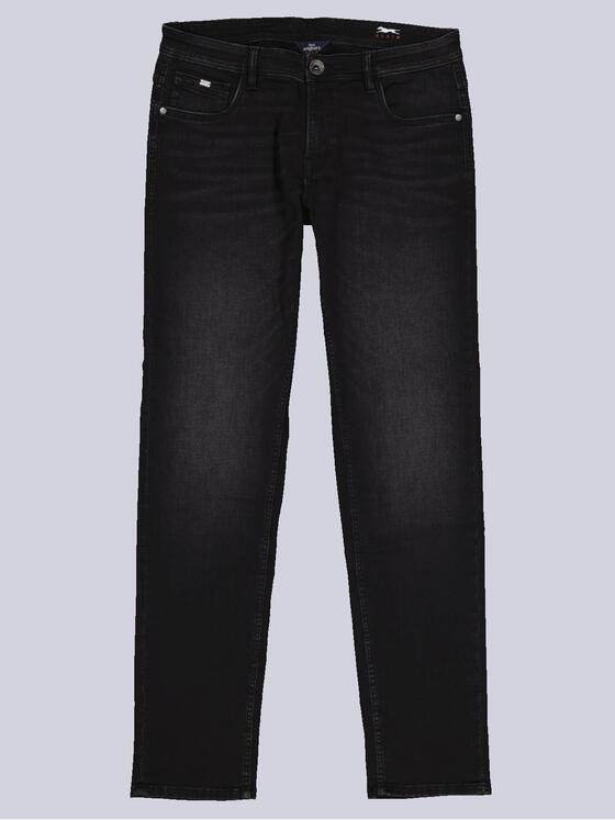 engbers Herren Superstretch-Jeans slim fit Schwarz 35414