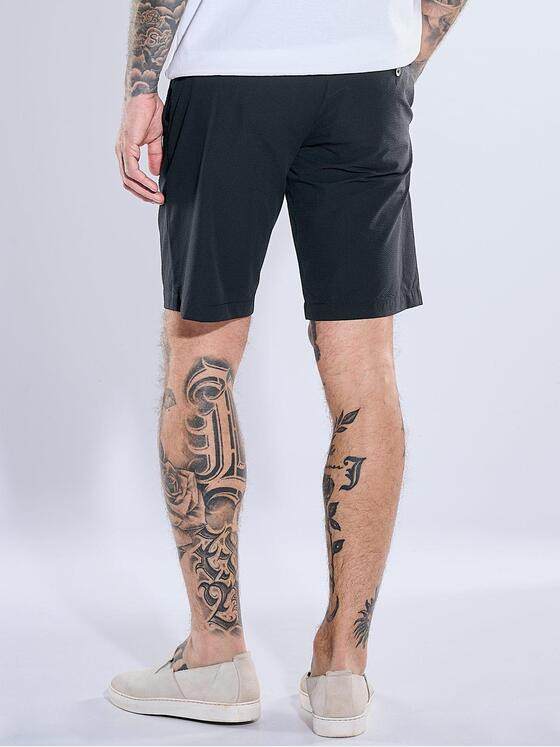 emilio adani Herren Bermuda Schwarz 40752