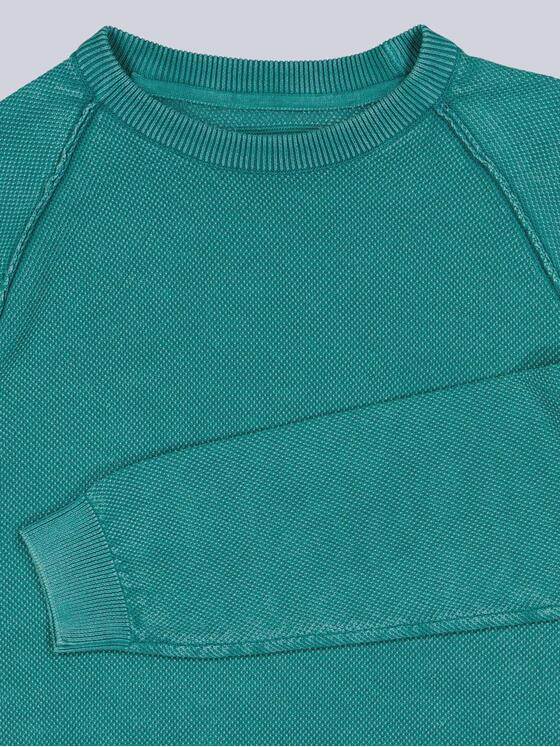 engbers Herren Pullover strukturiert Tuerkis 39227