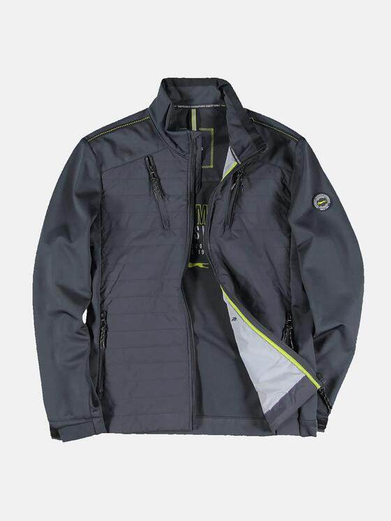 engbers Herren Jacke im Materialmix Blau 31752