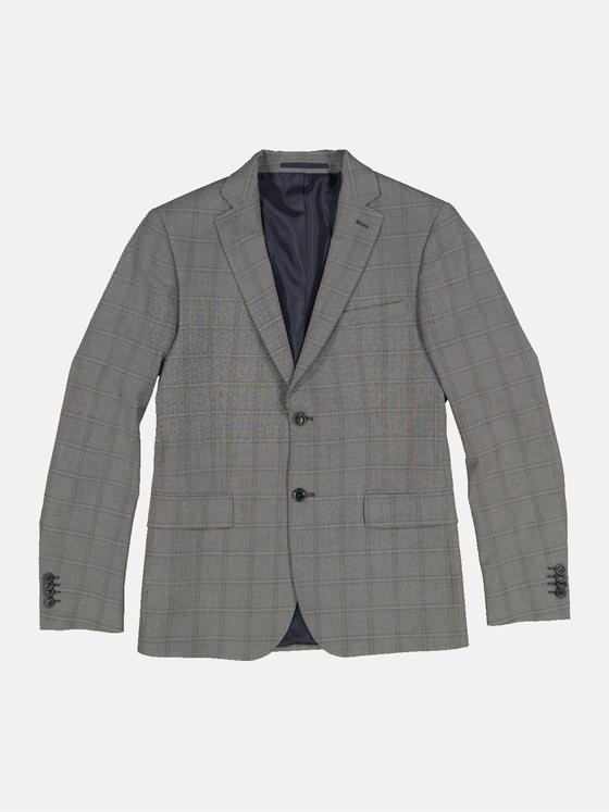 emilio adani Herren Anzug-Sakko slim fit Grau 35378