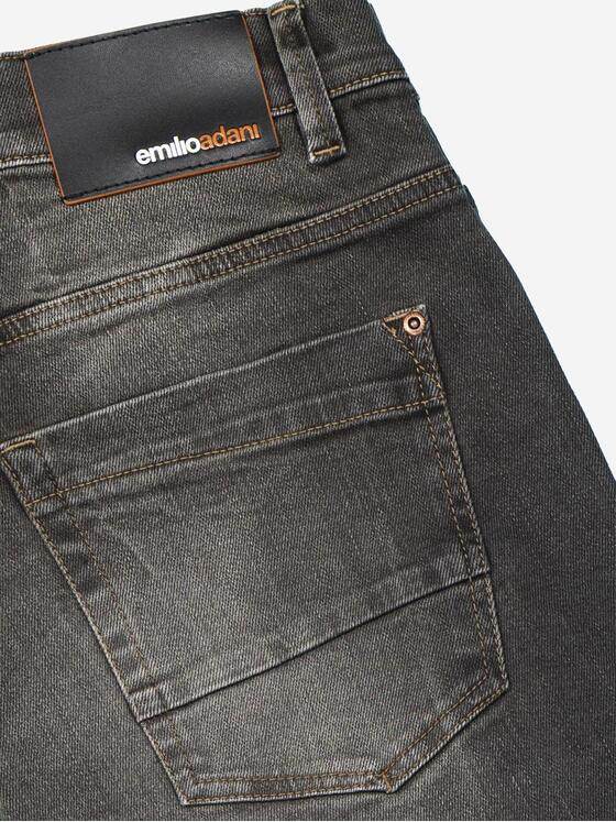 emilio adani Herren Super-Stretch-Jeans slim fit Grau 37554
