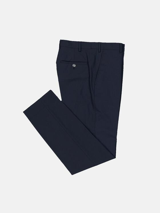 emilio adani Herren Anzug-Hose slim fit Blau 36481