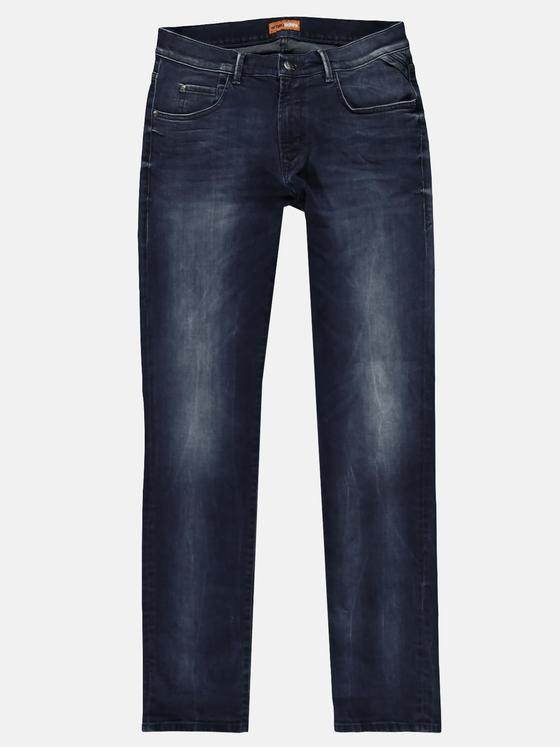 emilio adani Herren Jeans im Used-Look Blau 28946