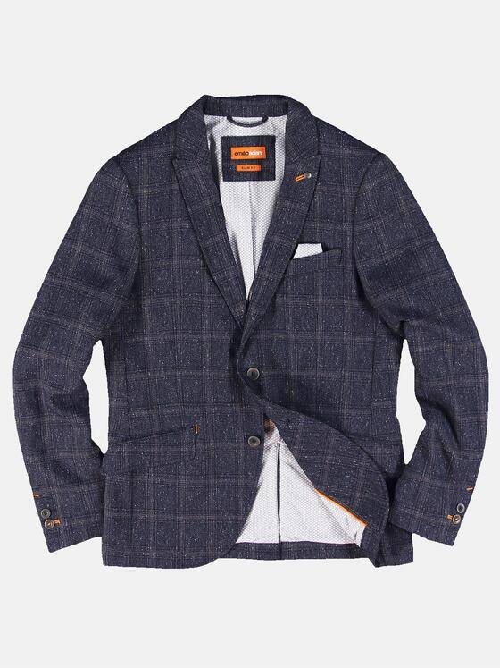 emilio adani Herren Freizeit-Sakko slim fit Blau 30898