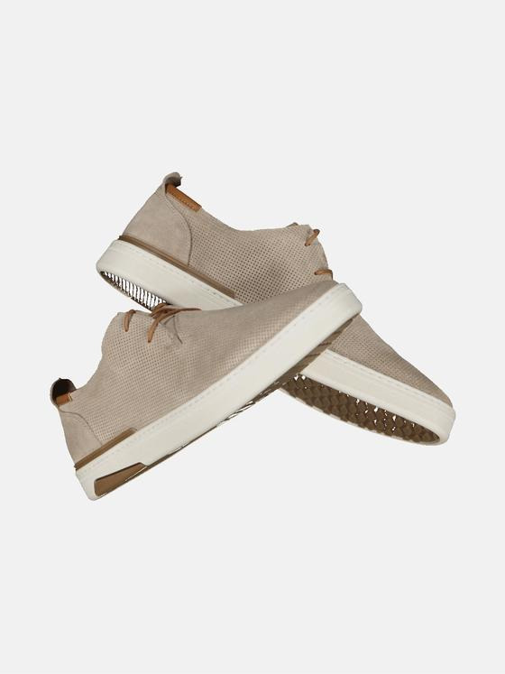 engbers Herren Halbschuh aus Leder Beige 36706