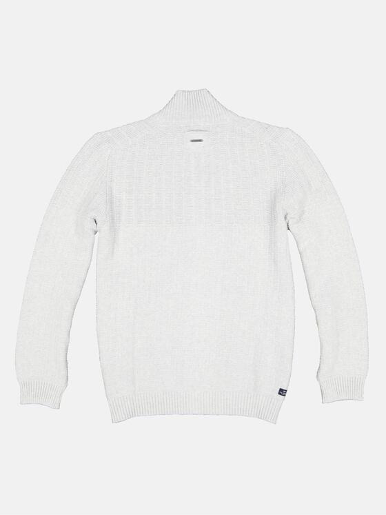 engbers Herren Strickjacke strukturiert Silbergrau 33387