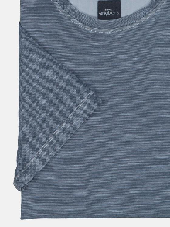 engbers Herren T-Shirt meliert Indigoblau 36333