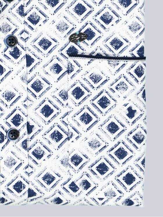 engbers Herren Hemd kurzarm Brilliantblau 38287