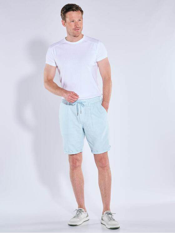 engbers Herren Chino-Bermuda mit Tunnelzug Hellblau 38940
