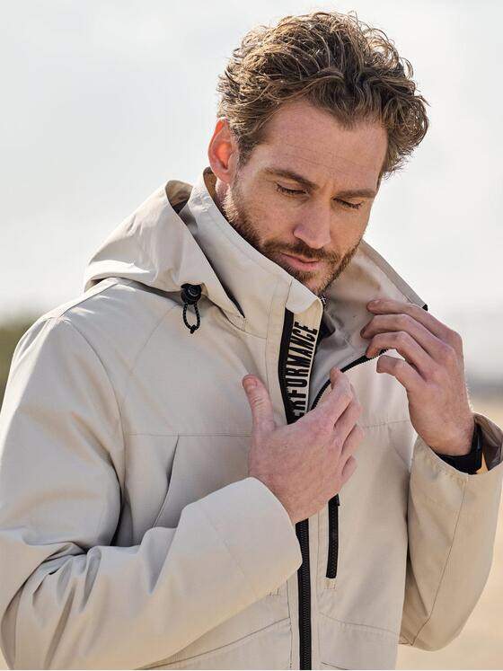engbers Herren Funktionsjacke Wassersäule 3000 Beige 40293