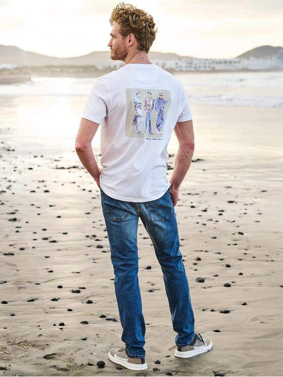 engbers Herren Jubiläums T-Shirt Reinweiss 40849