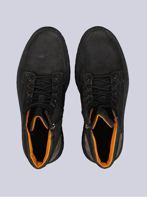 engbers Herren Boots aus Leder Grau 34078