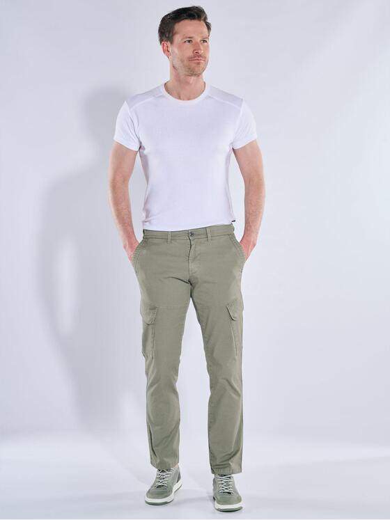 engbers Herren Cargohose straight Khaki 40382