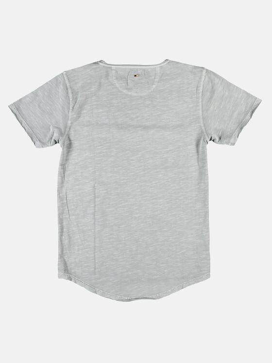 emilio adani Herren Rundhals T-Shirt Grau 26485