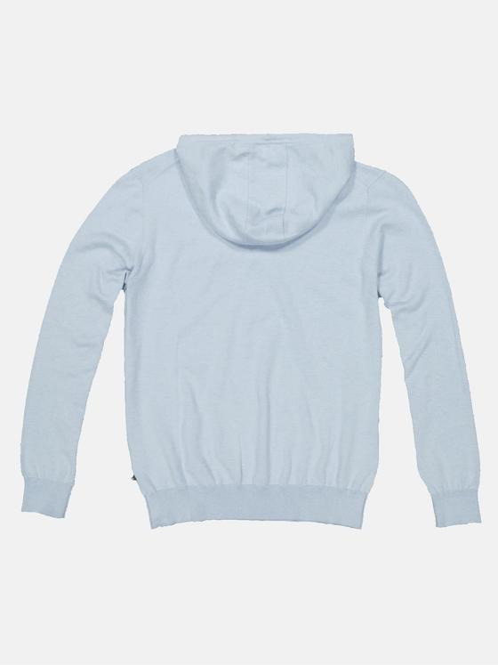 ENGBERS GERMANY Herren Sweatshirt mit Seidenanteil Hellblau 34624
