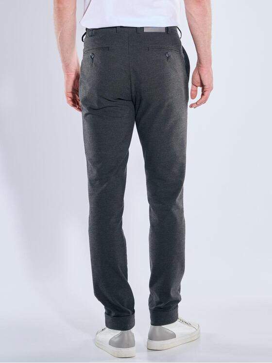 ENGBERS GERMANY Herren Hose in innovativer Wolloptik Dunkelgrau 39621