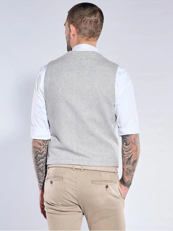 Herren Sakkoweste in Silbergrau kaufen 40008 | emilioadani.com