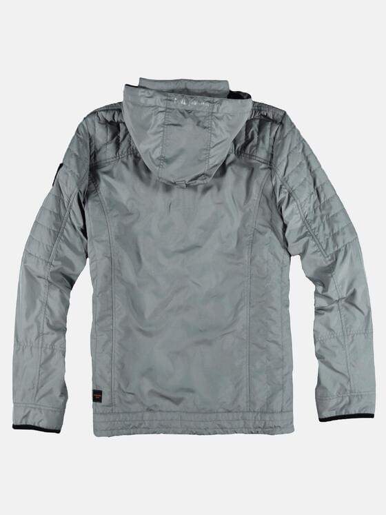emilio adani Herren Sportive wetterfeste Steppjacke Grau 29043