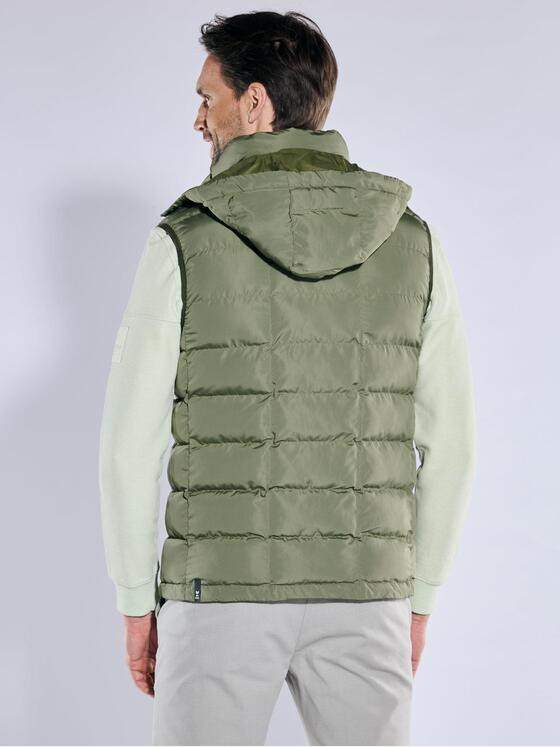 ENGBERS GERMANY Herren Steppweste mit Sorona Padding Hellgruen 38416