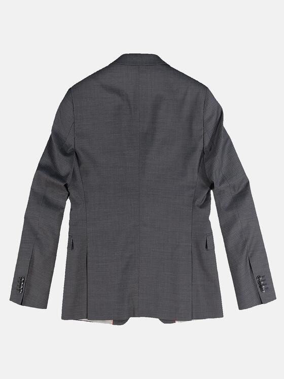 emilio adani Herren Anzugsakko slim fit Grau 31181
