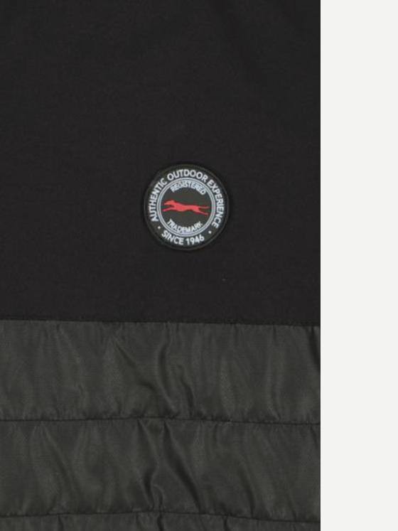 engbers Herren Jacke mit abnehmbarer Kapuze Schwarz 33534