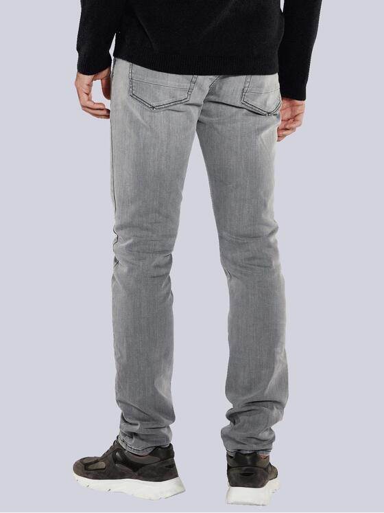 emilio adani Herren Super-Stretch-Jeans slim fit Grau 35493