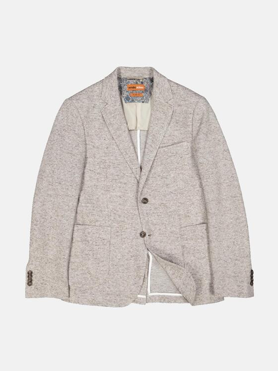 emilio adani Herren Freizeit-Sakko slim fit Beige 36379