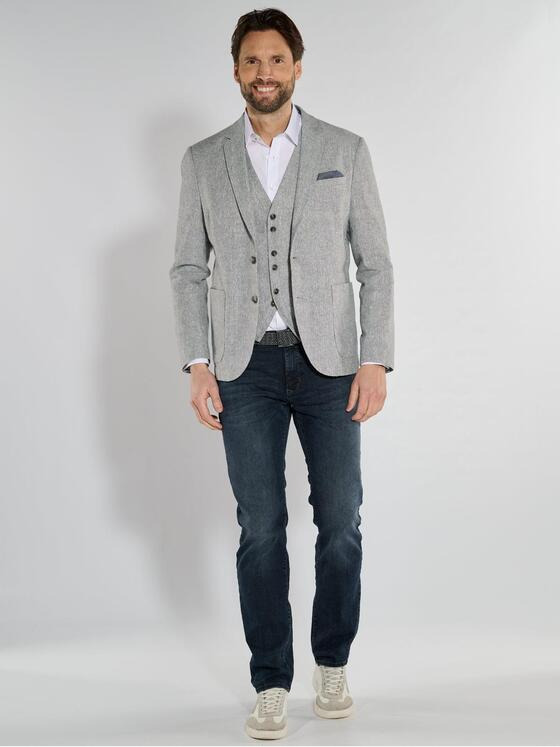 engbers Herren Freizeit-Sakko regular Grau 36489
