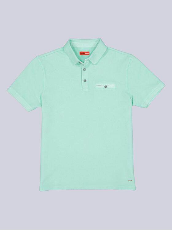 emilio adani Herren Poloshirt Türkis 38957