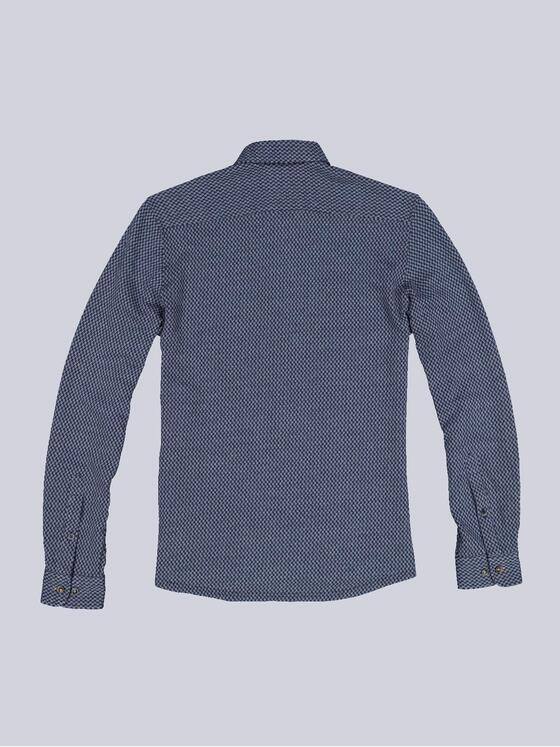 engbers Herren Hemd langarm Blau 33635