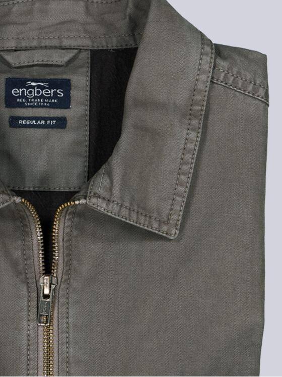 engbers Herren Overshirt uni Braunbeige 38498
