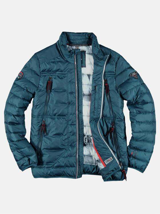 engbers Herren Leichte stylische Steppjacke Petrolblau 29054