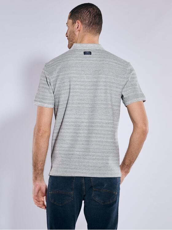 engbers Herren Polo-Shirt strukturiert Grau 37136