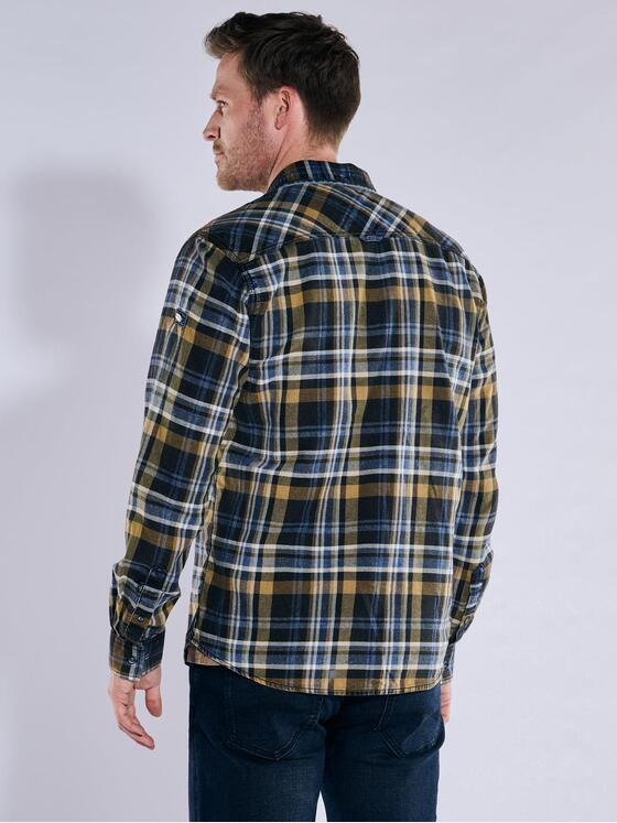 engbers Herren Overshirt kariert Braun 37268