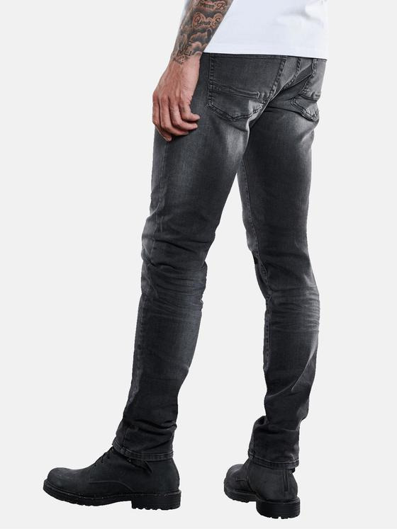 emilio adani Herren Jeans Slim Fit Super-Stretch Grau 33324