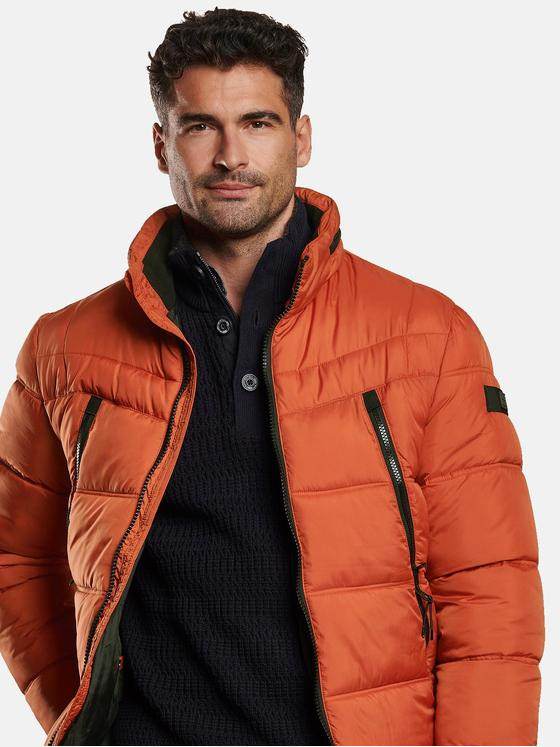 engbers Herren Jacke mit Doppelzipper Blutorange 32307