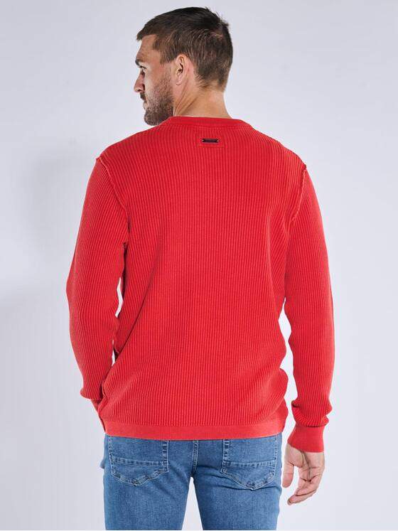 emilio adani Herren Pullover strukturiert Orange 39231