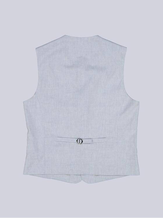 emilio adani Herren Sakko-Weste slim fit Blau 38465