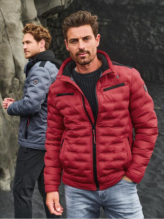 engbers Herren Steppjacke regular Rot 35245